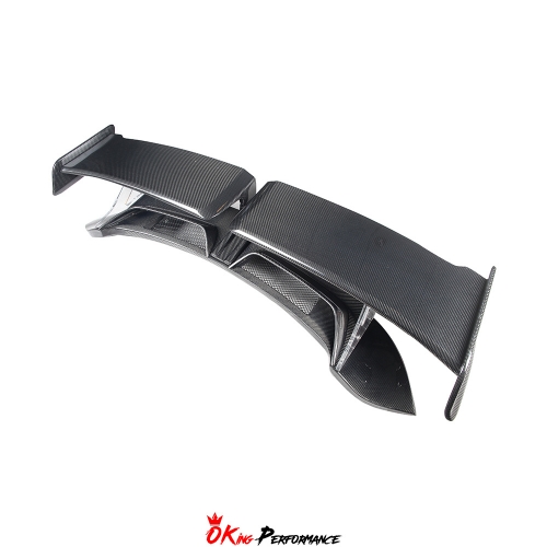 Techart Style Dry Carbon Fiber Rear Spoiler For Porsche Carrera