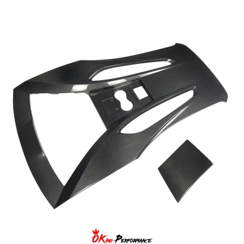 OEM Style Dry Carbon Fiber Rear Engine Hood Cover For Mclaren 540C 570S